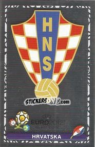 Sticker Croatia - UEFA Euro Poland-Ukraine 2012. Event Kick Off n. 14 - Panini