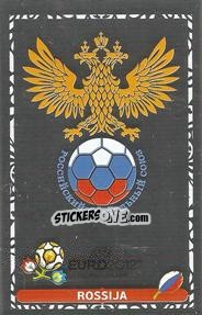 Sticker Russia - UEFA Euro Poland-Ukraine 2012. Event Kick Off - Panini