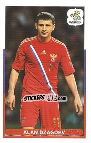 Sticker Alan Dzagoev - UEFA Euro Poland-Ukraine 2012. Event Kick Off n. 27 - Panini