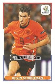 Sticker Kevin Strootman - UEFA Euro Poland-Ukraine 2012. Event Kick Off n. 37 - Panini