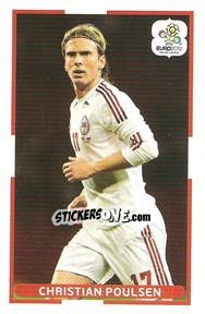 Sticker Christian Poulsen - UEFA Euro Poland-Ukraine 2012. Event Kick Off n. 38 - Panini