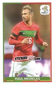 Sticker Paul Meireles - UEFA Euro Poland-Ukraine 2012. Event Kick Off n. 44 - Panini