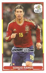 Sticker Sergio Ramos - UEFA Euro Poland-Ukraine 2012. Event Kick Off n. 45 - Panini