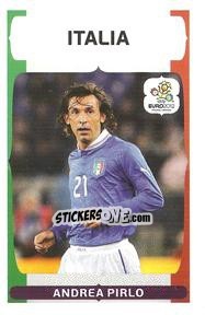Sticker Andrea Pirlo - UEFA Euro Poland-Ukraine 2012. Event Kick Off n. 48 - Panini