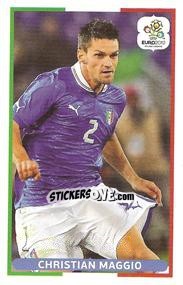 Sticker Christian Maggio - UEFA Euro Poland-Ukraine 2012. Event Kick Off - Panini