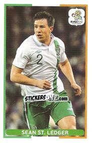 Sticker Sean St. Ledger - UEFA Euro Poland-Ukraine 2012. Event Kick Off n. 51 - Panini