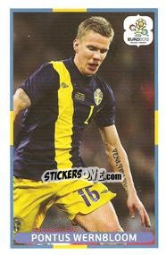 Sticker Pontus Wernbloom - UEFA Euro Poland-Ukraine 2012. Event Kick Off n. 64 - Panini