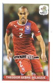 Sticker Theodor Gebre Selassie - UEFA Euro Poland-Ukraine 2012. Event Kick Off n. 74 - Panini