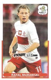 Sticker Rafal Murawski - UEFA Euro Poland-Ukraine 2012. Event Kick Off - Panini