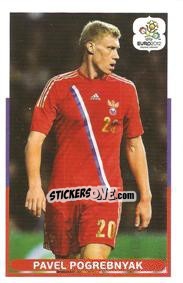 Sticker Pavel Pogrebnyak - UEFA Euro Poland-Ukraine 2012. Event Kick Off n. 76 - Panini