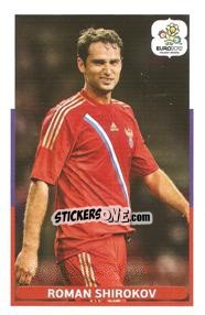 Sticker Roman Shirokov - UEFA Euro Poland-Ukraine 2012. Event Kick Off - Panini