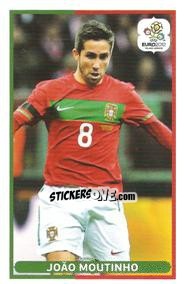 Cromo João Moutinho - UEFA Euro Poland-Ukraine 2012. Event Kick Off - Panini