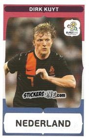 Sticker Dirk Kuyt - UEFA Euro Poland-Ukraine 2012. Event Kick Off n. 89 - Panini