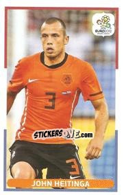 Sticker John Heitinga - UEFA Euro Poland-Ukraine 2012. Event Kick Off n. 91 - Panini