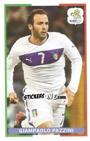 Sticker Giampaolo Pazzini - UEFA Euro Poland-Ukraine 2012. Event Kick Off n. 93 - Panini