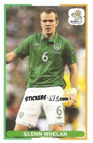 Sticker Glenn Whelan - UEFA Euro Poland-Ukraine 2012. Event Kick Off n. 104 - Panini