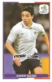 Cromo Samir Nasri - UEFA Euro Poland-Ukraine 2012. Event Kick Off - Panini