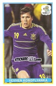 Sticker Yevhen Konoplyanka - UEFA Euro Poland-Ukraine 2012. Event Kick Off n. 109 - Panini