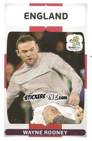 Sticker Wayne Rooney - UEFA Euro Poland-Ukraine 2012. Event Kick Off n. 114 - Panini