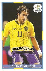 Sticker Johan Elmander - UEFA Euro Poland-Ukraine 2012. Event Kick Off n. 115 - Panini