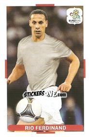 Sticker Rio Ferdinand - UEFA Euro Poland-Ukraine 2012. Event Kick Off n. 116 - Panini