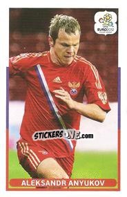 Sticker Aleksandr Anyukov - UEFA Euro Poland-Ukraine 2012. Event Kick Off - Panini