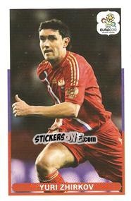 Sticker Yuri Zhirkov - UEFA Euro Poland-Ukraine 2012. Event Kick Off n. 128 - Panini