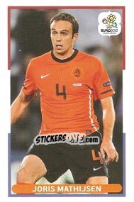 Sticker Joris Mathijsen - UEFA Euro Poland-Ukraine 2012. Event Kick Off n. 130 - Panini