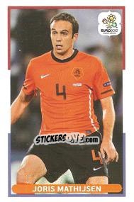 Cromo Joris Mathijsen - UEFA Euro Poland-Ukraine 2012. Event Kick Off - Panini