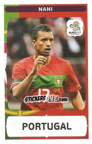 Figurina Nani - UEFA Euro Poland-Ukraine 2012. Event Kick Off - Panini