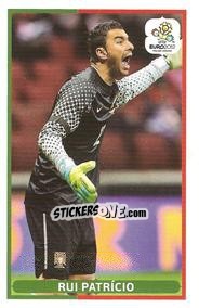 Sticker Rui Patricio - UEFA Euro Poland-Ukraine 2012. Event Kick Off n. 133 - Panini