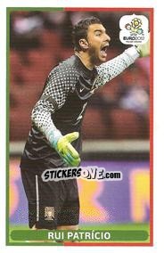 Cromo Rui Patricio - UEFA Euro Poland-Ukraine 2012. Event Kick Off - Panini