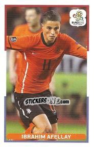 Sticker Ibrahim Afellay - UEFA Euro Poland-Ukraine 2012. Event Kick Off n. 134 - Panini