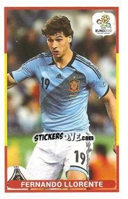 Sticker Fernando Llorente - UEFA Euro Poland-Ukraine 2012. Event Kick Off n. 142 - Panini