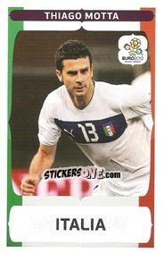 Sticker Thiago Motta - UEFA Euro Poland-Ukraine 2012. Event Kick Off n. 149 - Panini