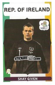 Sticker Shay Given - UEFA Euro Poland-Ukraine 2012. Event Kick Off n. 150 - Panini
