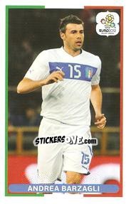 Sticker Andrea Barzagli - UEFA Euro Poland-Ukraine 2012. Event Kick Off - Panini