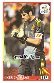 Cromo Iker Casillas