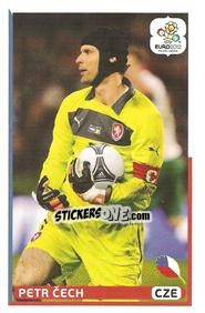 Sticker Petr Cech - UEFA Euro Poland-Ukraine 2012. Event Kick Off n. 167 - Panini
