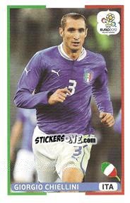 Sticker Giorgio Chiellini - UEFA Euro Poland-Ukraine 2012. Event Kick Off n. 171 - Panini