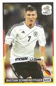 Sticker Bastian Schweinsteiger - UEFA Euro Poland-Ukraine 2012. Event Kick Off - Panini