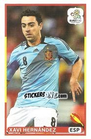 Sticker Xavi Hernandez - UEFA Euro Poland-Ukraine 2012. Event Kick Off n. 179 - Panini