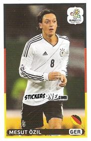 Sticker Mesut Ozil - UEFA Euro Poland-Ukraine 2012. Event Kick Off - Panini