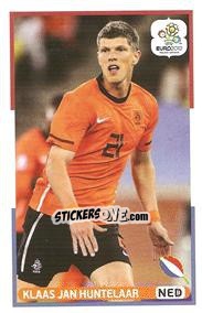 Sticker Klaas Jan Huntelaar - UEFA Euro Poland-Ukraine 2012. Event Kick Off n. 189 - Panini
