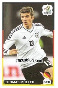 Sticker Thomas Muller - UEFA Euro Poland-Ukraine 2012. Event Kick Off n. 191 - Panini