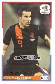 Sticker Robin van Persie - UEFA Euro Poland-Ukraine 2012. Event Kick Off n. 195 - Panini