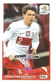 Sticker Sebastian Boenisch - UEFA Euro Poland-Ukraine 2012. Event Kick Off n. 197 - Panini