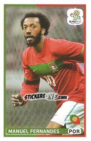 Sticker Manuel Fernandes - UEFA Euro Poland-Ukraine 2012. Event Kick Off n. 201 - Panini