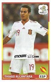 Sticker Thiago Alcantara - UEFA Euro Poland-Ukraine 2012. Event Kick Off n. 202 - Panini