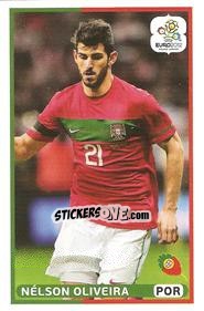 Sticker Nelson Oliveira - UEFA Euro Poland-Ukraine 2012. Event Kick Off n. 212 - Panini